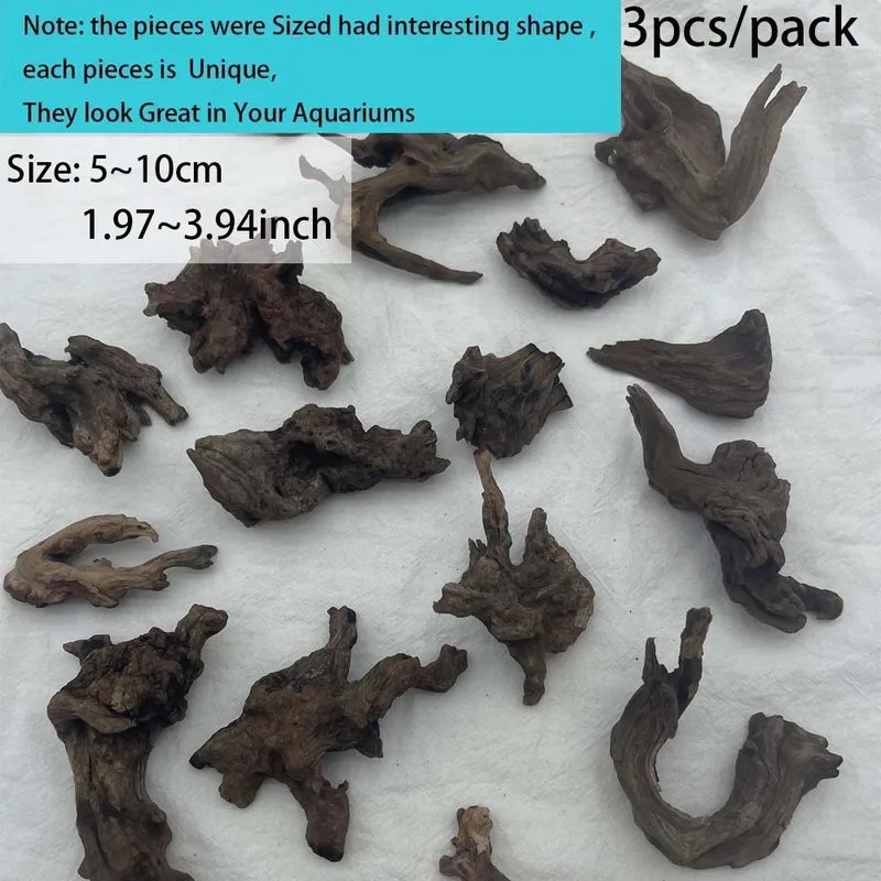 Aquarium Plant Substrate - Natural Driftwood for Aquarium Decoration Fish