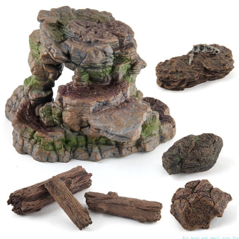 581C Stump Aquarium Trang trí  - đánh giá và giá Aquarium Plant Substrate