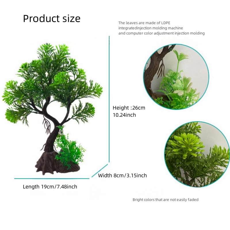 Fish Tank DIY Artificial Aquar - đánh giá và giá Aquarium Plant Substrate