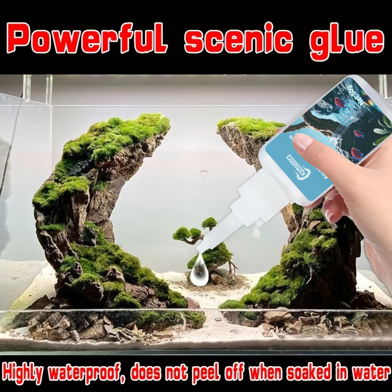 Aquarium Landscape Glue, Quick - đánh giá và giá Aquarium Plant Substrate