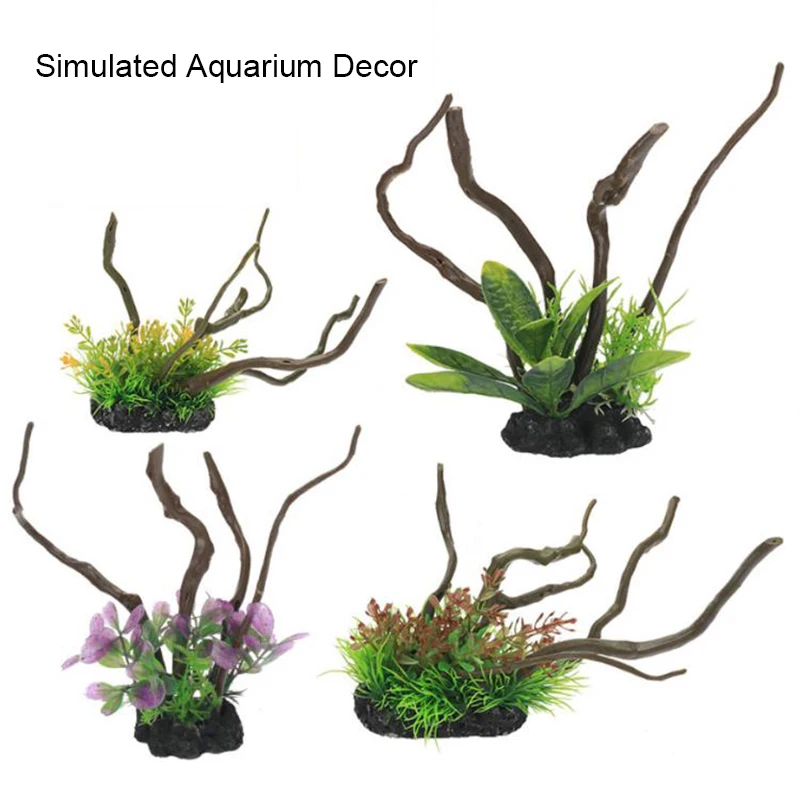 Simulated Fish Aquarium Decora - đánh giá và giá Aquarium Plants Live