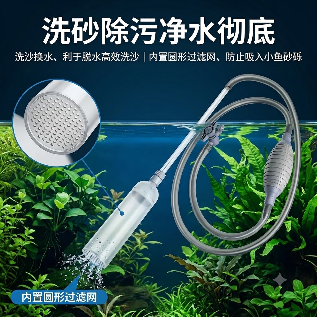 Aquarium Siphon, Manual Water  - đánh giá và giá Planted Aquarium Cleaning