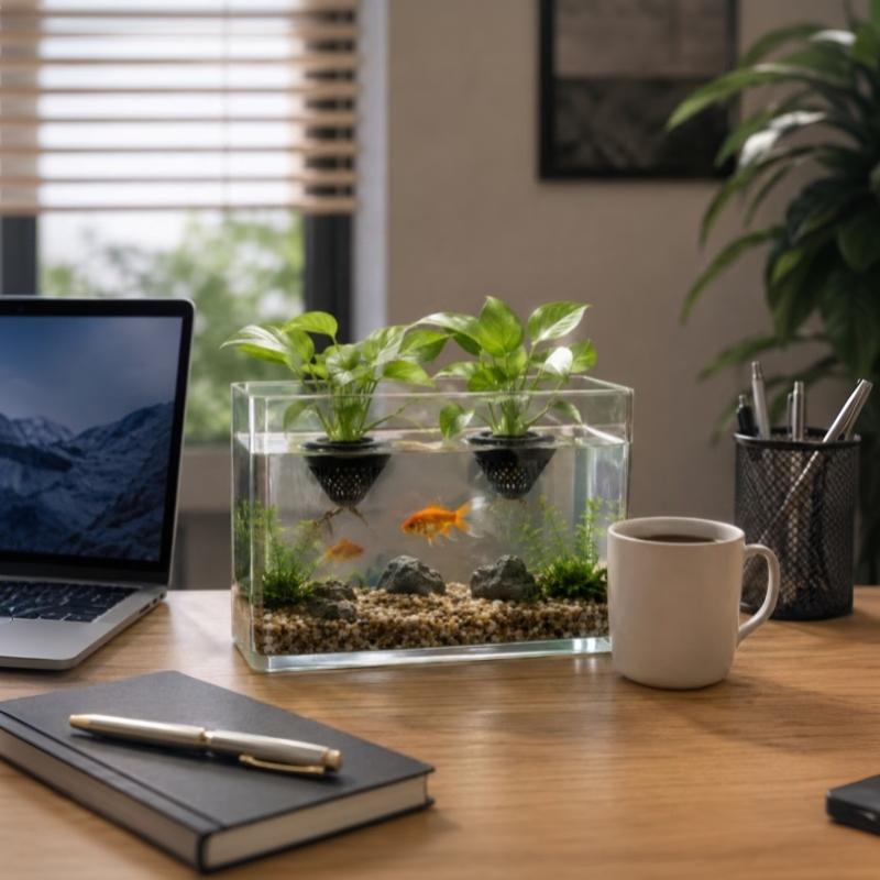 Hydroponic Floating Aquarium P - đánh giá và giá Plant Aquarium Pot