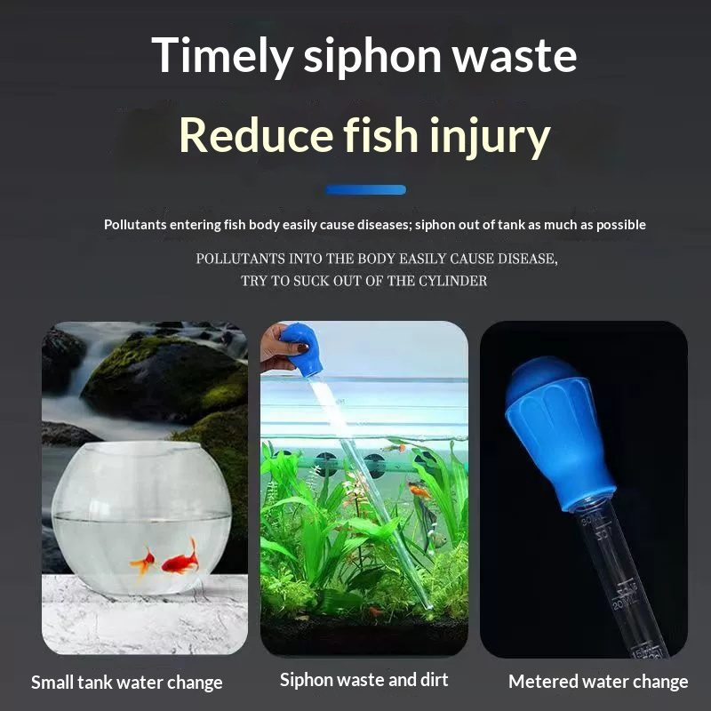 1/2PCS Aquarium Siphon Water C - đánh giá và giá Planted Aquarium Cleaning
