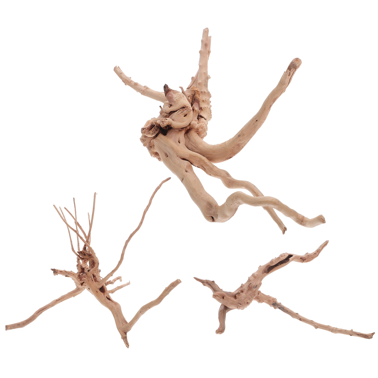 3Pcs Aquarium Driftwood Decora - đánh giá và giá Aquarium Driftwood