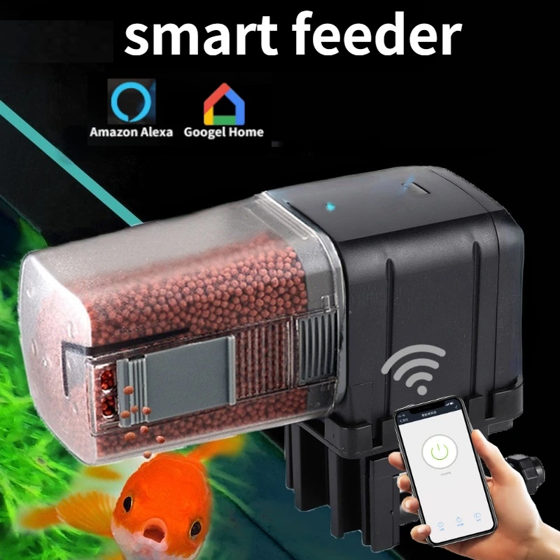 WiFi Fish Feeder Automatic Fis - đánh giá và giá Aquarium Fertilizer